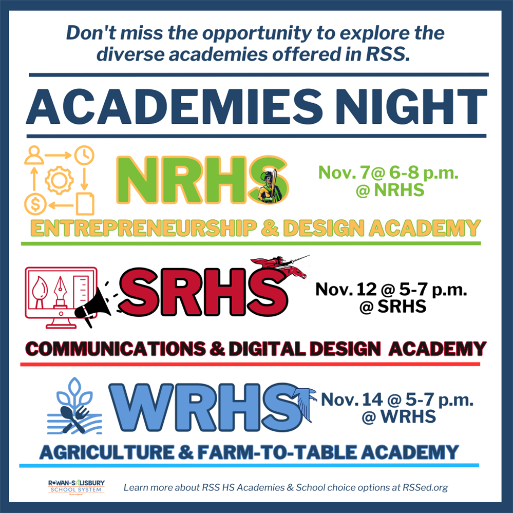  graphic of academy nights